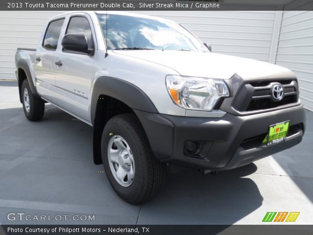 2013 Toyota Tacoma Prerunner Double Cab in Silver Streak Mica