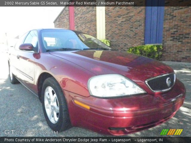 2002 Mercury Sable GS Sedan in Matador Red Metallic