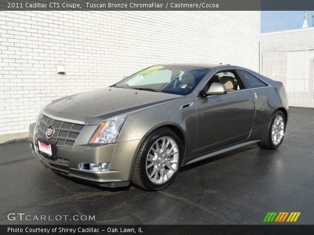 2011 Cadillac CTS Coupe in Tuscan Bronze ChromaFlair