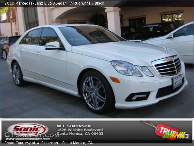 2010 Mercedes-Benz E 350 Sedan in Arctic White