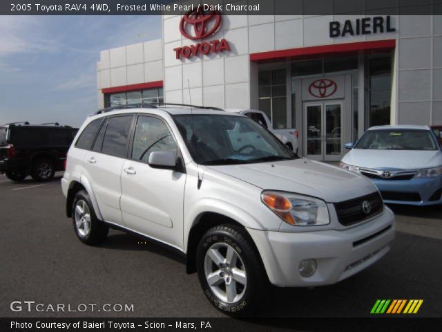 2005 Toyota RAV4 4WD in Frosted White Pearl