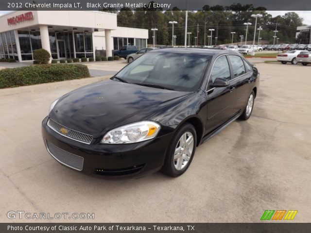 2012 Chevrolet Impala LT in Black Granite Metallic