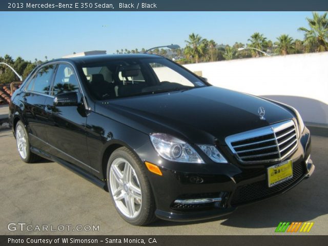 2013 Mercedes-Benz E 350 Sedan in Black