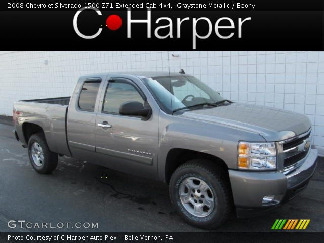 2008 Chevrolet Silverado 1500 Z71 Extended Cab 4x4 in Graystone Metallic