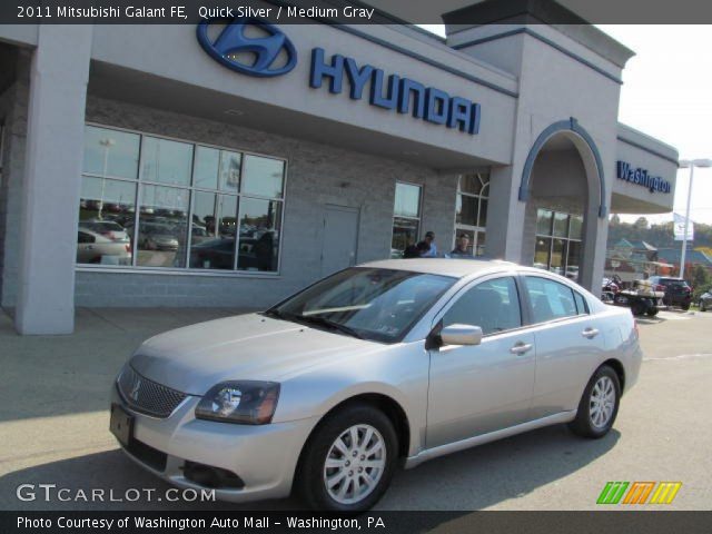 2011 Mitsubishi Galant FE in Quick Silver