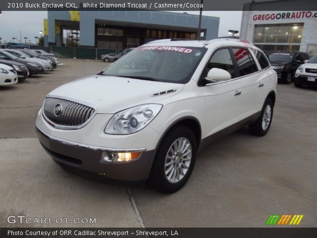 2010 Buick Enclave CXL in White Diamond Tricoat