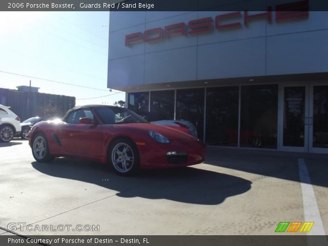 2006 Porsche Boxster  in Guards Red