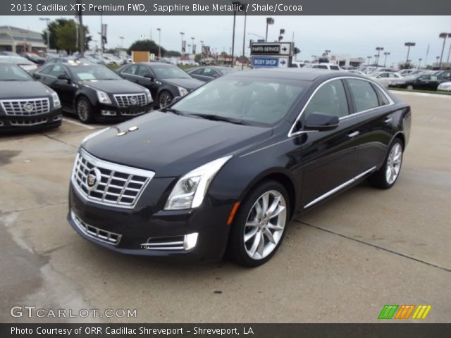 2013 Cadillac XTS Premium FWD in Sapphire Blue Metallic