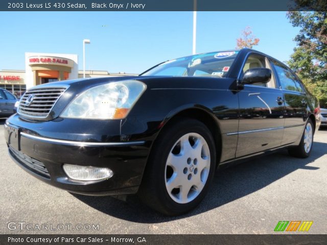 2003 Lexus LS 430 Sedan in Black Onyx