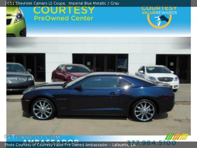 2011 Chevrolet Camaro LS Coupe in Imperial Blue Metallic