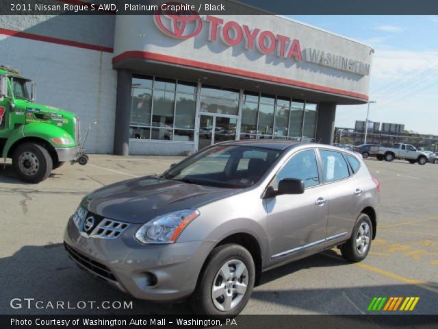 2011 Nissan Rogue S AWD in Platinum Graphite