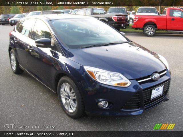 2012 Ford Focus SEL 5-Door in Kona Blue Metallic