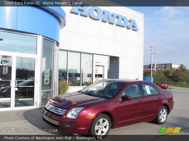 2007 Ford Fusion SE in Merlot Metallic