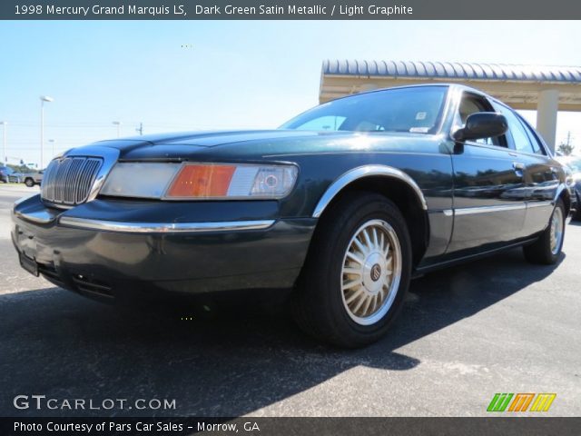 1998 Mercury Grand Marquis LS in Dark Green Satin Metallic