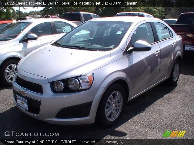 2012 Chevrolet Sonic LS Sedan in Silver Ice Metallic