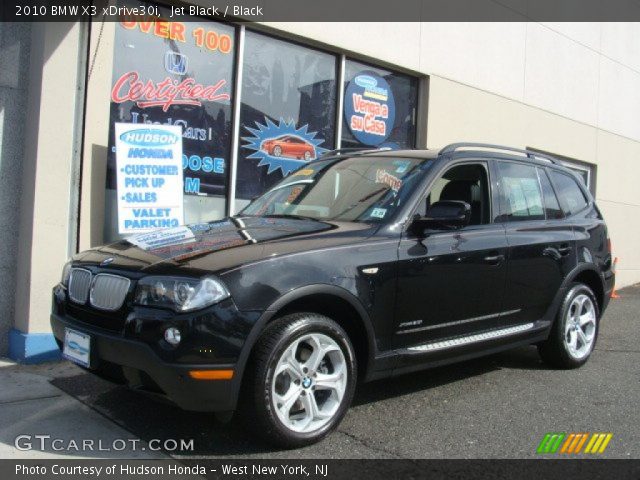 2010 BMW X3 xDrive30i in Jet Black