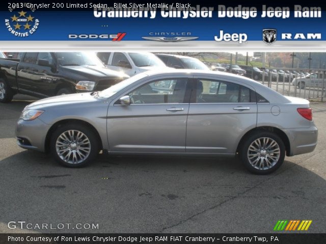 2013 Chrysler 200 Limited Sedan in Billet Silver Metallic