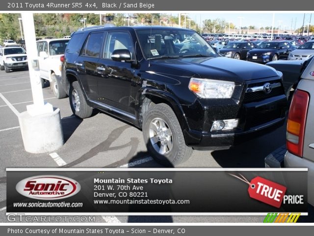 2011 Toyota 4Runner SR5 4x4 in Black
