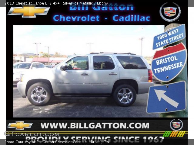 2013 Chevrolet Tahoe LTZ 4x4 in Silver Ice Metallic