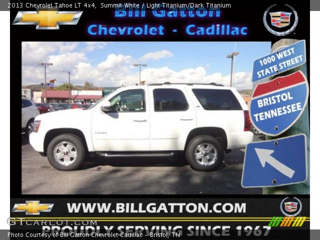 2013 Chevrolet Tahoe LT 4x4 in Summit White