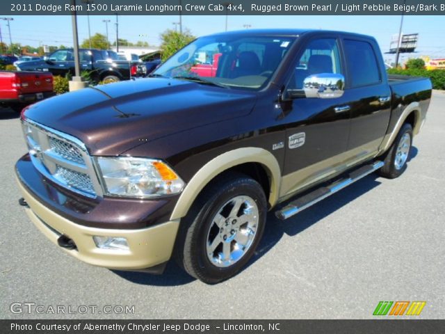 2011 Dodge Ram 1500 Laramie Longhorn Crew Cab 4x4 in Rugged Brown Pearl