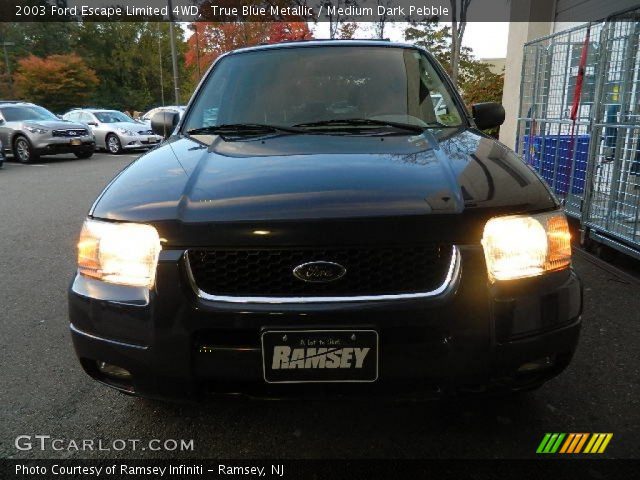 2003 Ford Escape Limited 4WD in True Blue Metallic