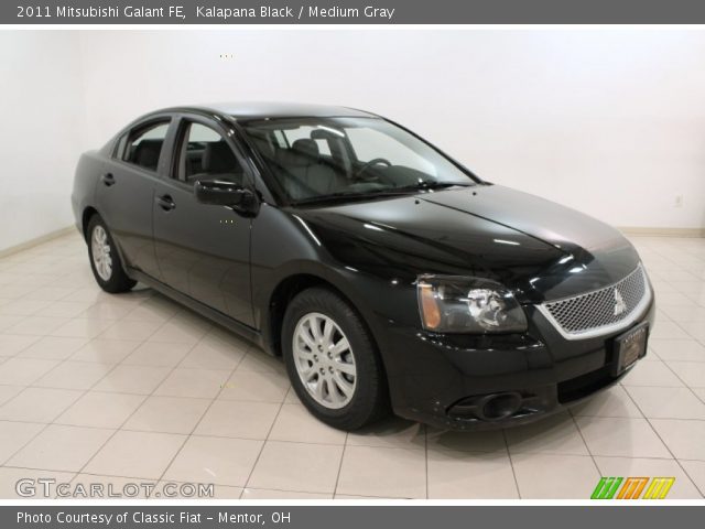2011 Mitsubishi Galant FE in Kalapana Black