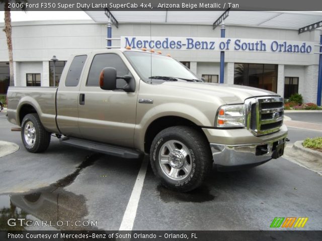 2006 Ford F350 Super Duty Lariat SuperCab 4x4 in Arizona Beige Metallic