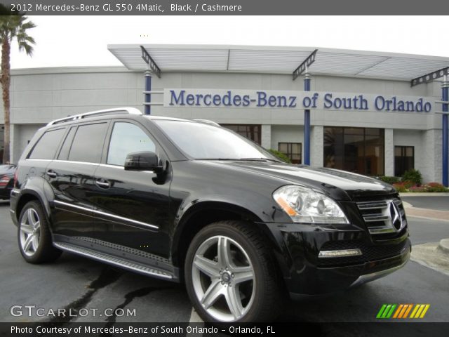 2012 Mercedes-Benz GL 550 4Matic in Black