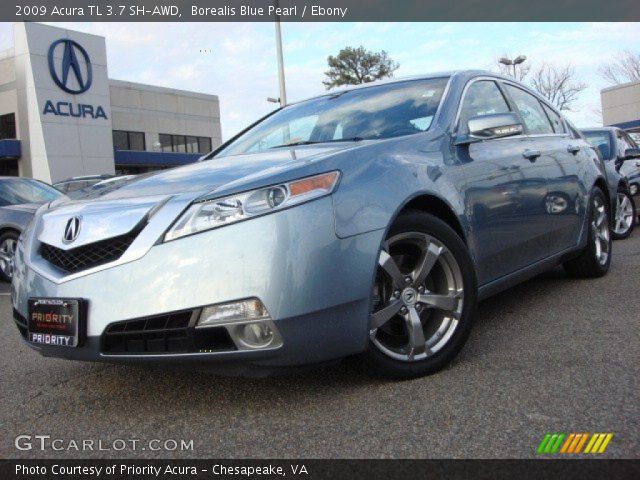 2009 Acura TL 3.7 SH-AWD in Borealis Blue Pearl