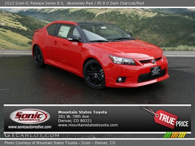 2013 Scion tC Release Series 8.0 in Absolutely Red