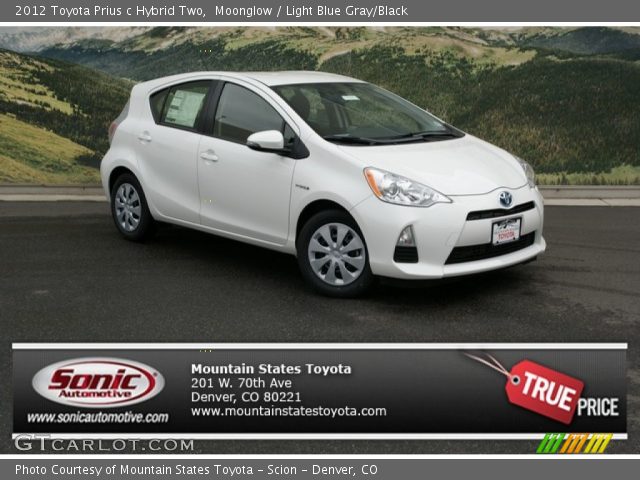 2012 Toyota Prius c Hybrid Two in Moonglow