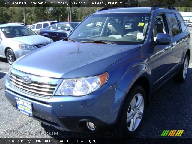 2009 Subaru Forester 2.5 X Limited in Newport Blue Pearl