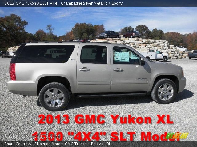 2013 GMC Yukon XL SLT 4x4 in Champagne Silver Metallic
