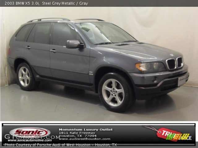 2003 BMW X5 3.0i in Steel Grey Metallic
