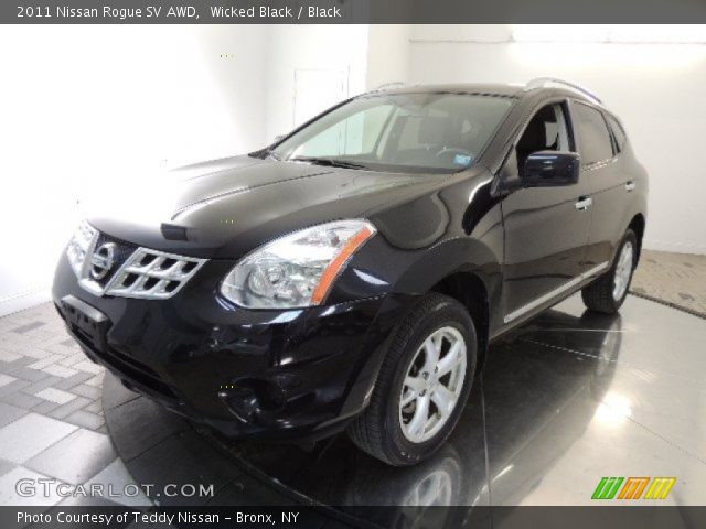 2011 Nissan Rogue SV AWD in Wicked Black
