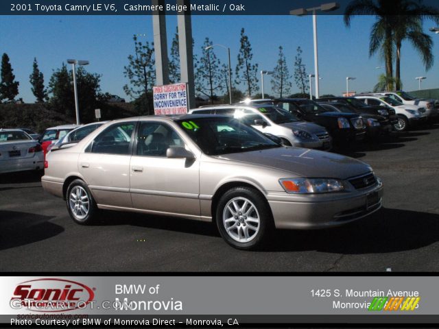 2001 Toyota Camry LE V6 in Cashmere Beige Metallic