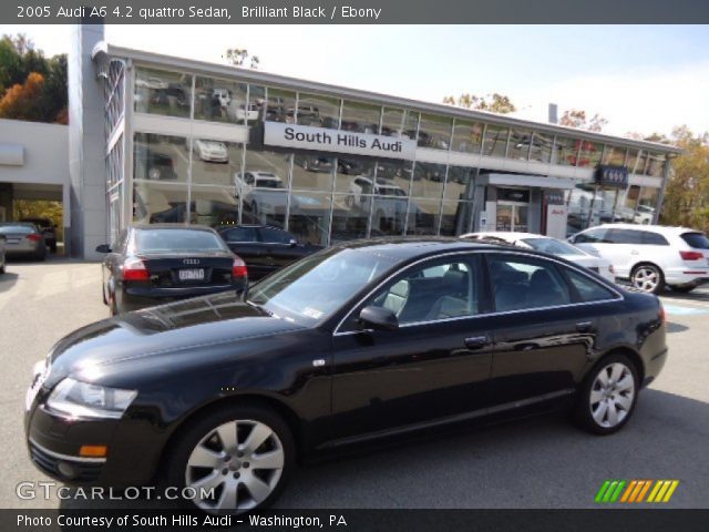 2005 Audi A6 4.2 quattro Sedan in Brilliant Black