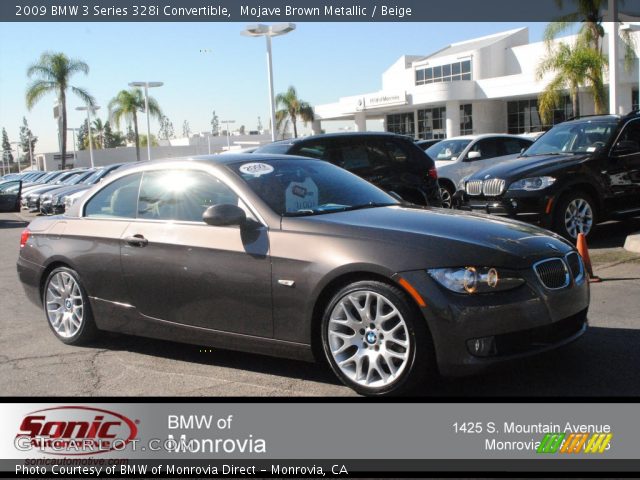 2009 BMW 3 Series 328i Convertible in Mojave Brown Metallic