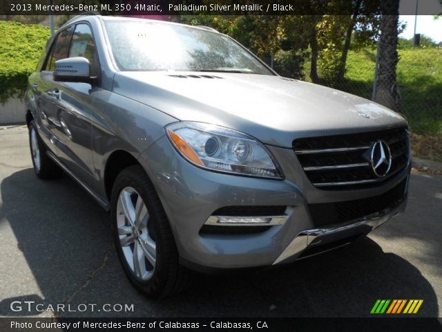 2013 Mercedes-Benz ML 350 4Matic in Palladium Silver Metallic