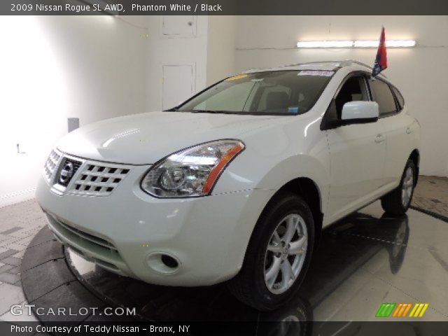 2009 Nissan Rogue SL AWD in Phantom White