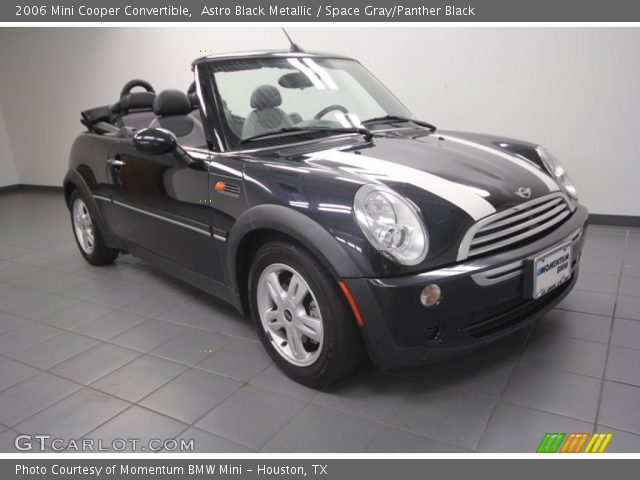 2006 Mini Cooper Convertible in Astro Black Metallic