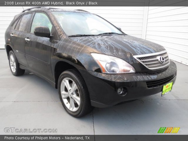 2008 Lexus RX 400h AWD Hybrid in Black Onyx