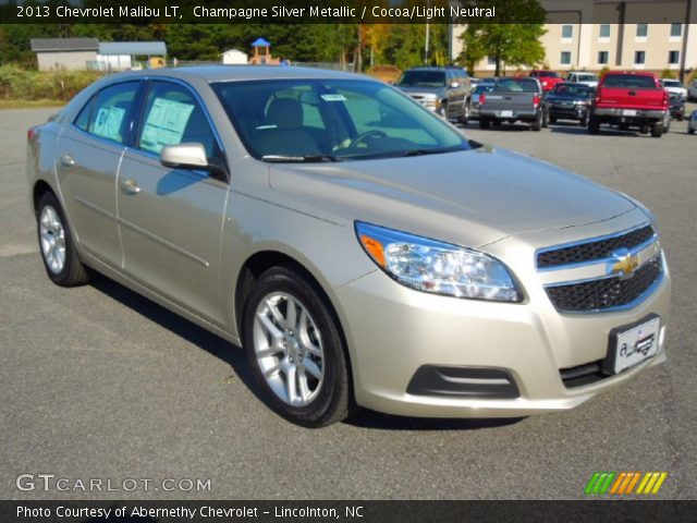 2013 Chevrolet Malibu LT in Champagne Silver Metallic