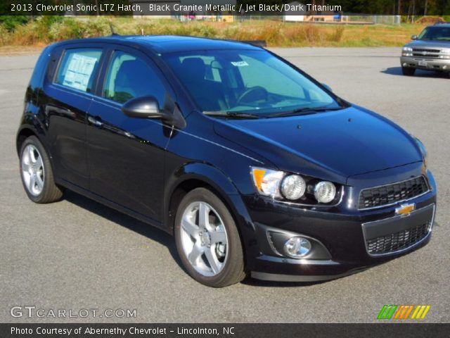 2013 Chevrolet Sonic LTZ Hatch in Black Granite Metallic