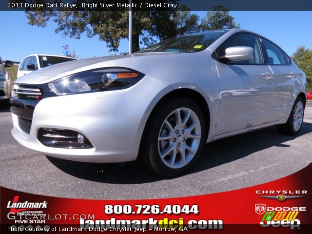 2013 Dodge Dart Rallye in Bright Silver Metallic