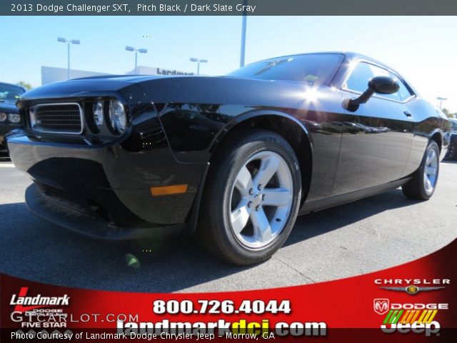 2013 Dodge Challenger SXT in Pitch Black