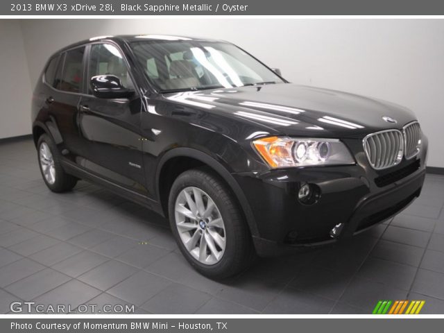 2013 BMW X3 xDrive 28i in Black Sapphire Metallic