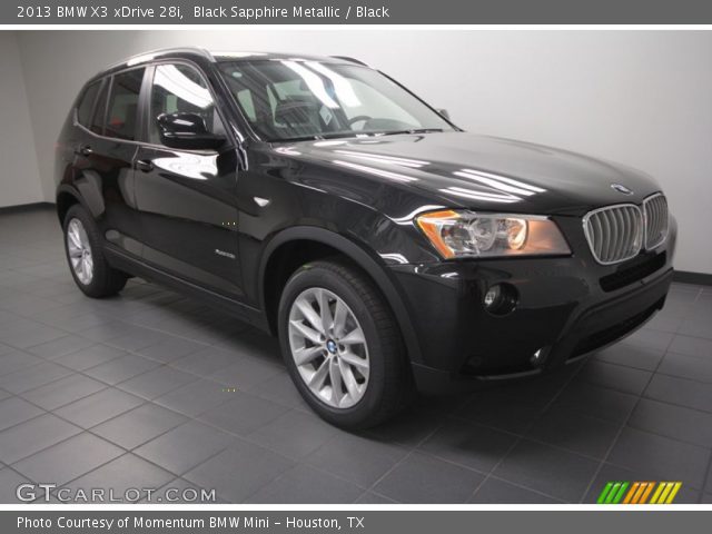 2013 BMW X3 xDrive 28i in Black Sapphire Metallic