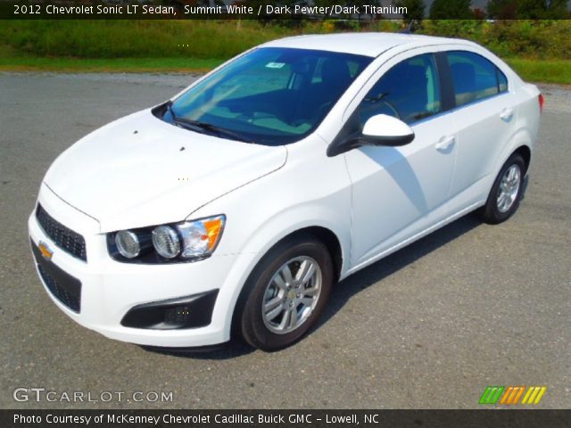 2012 Chevrolet Sonic LT Sedan in Summit White